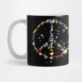 Love Peace Birds Costume Gift Mug